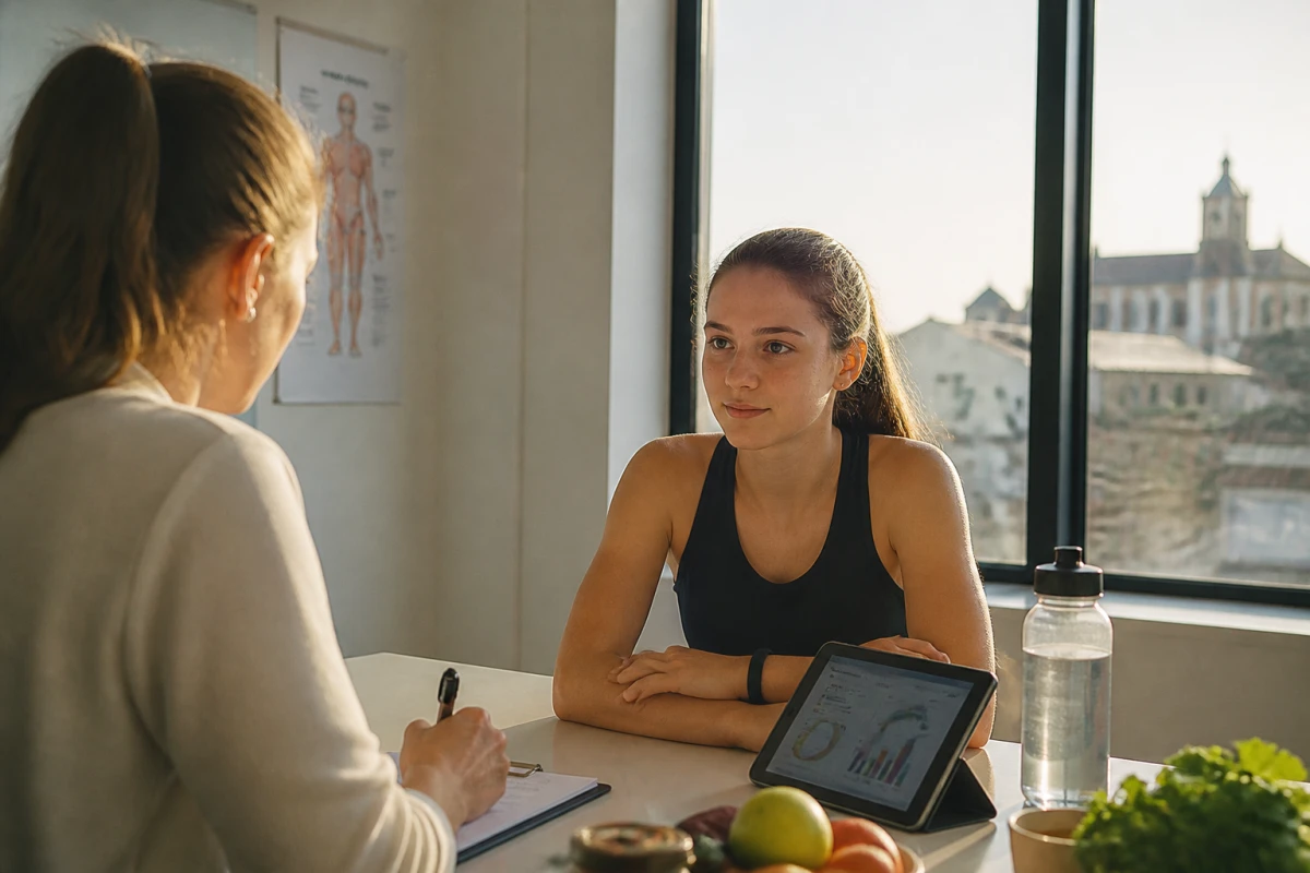 Accompagnement nutritionnel adolescent sportif Pessac