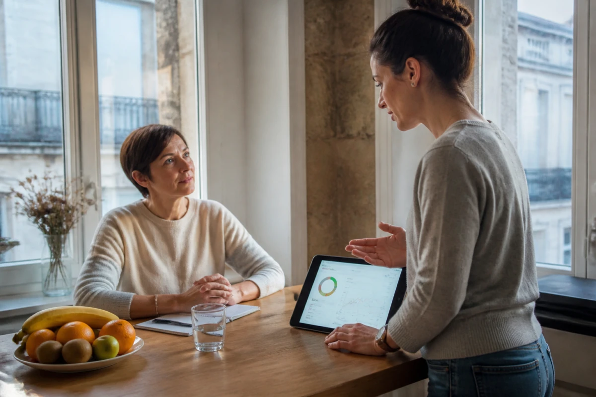 Bilan nutritionnel complet pour femme ménopausée Bruges