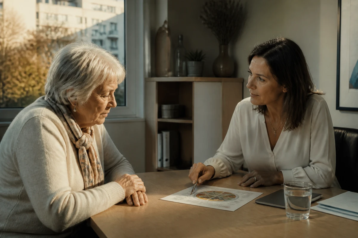 Consultation nutritionniste pour senior sédentaire Mérignac