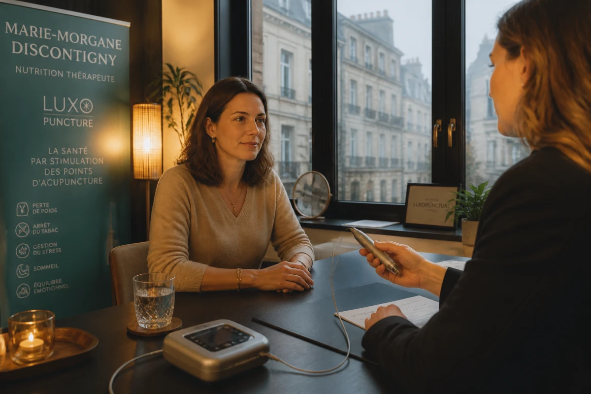 Luxopuncture pour réduire les compulsions sucrées Bruges