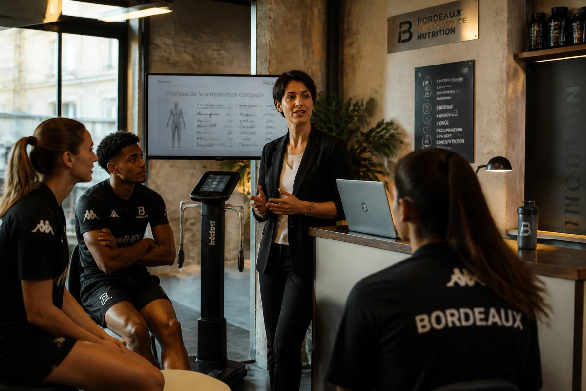 Nutritionniste spécialisé sport collectif Gradignan